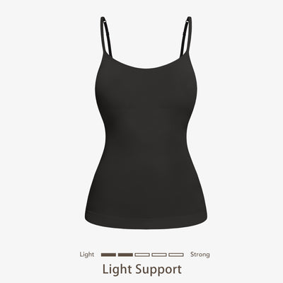 Joyshaper Seamless Tank with Adjustable Straps black
