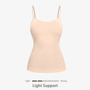 Joyshaper Seamless Tank with Adjustable Straps beige