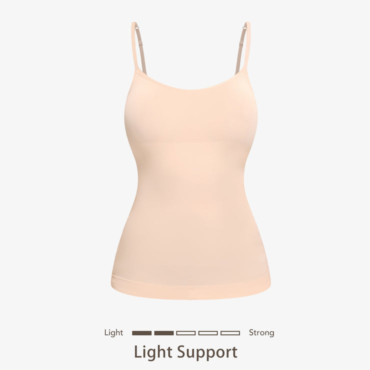 Joyshaper Seamless Tank with Adjustable Straps beige