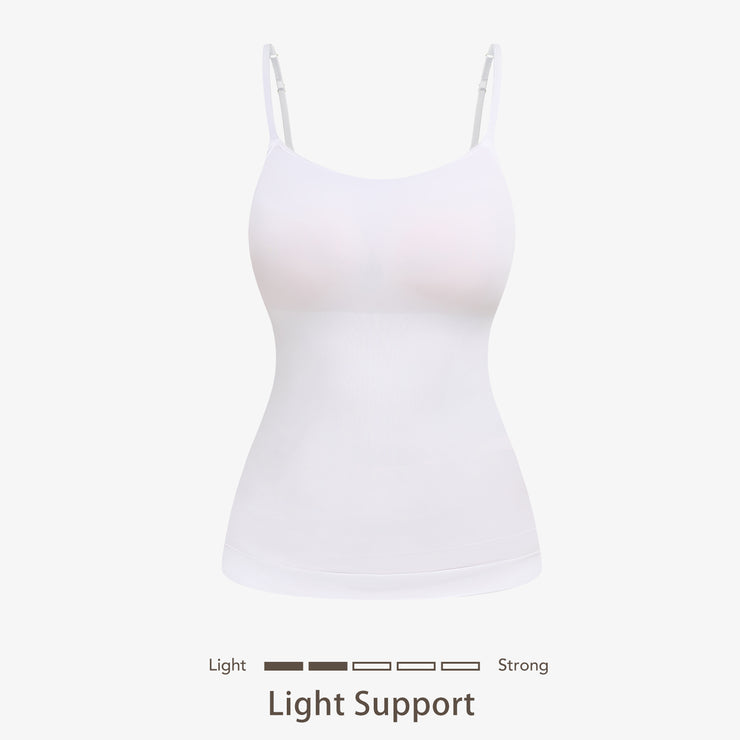 Joyshaper Seamless Tank with Adjustable Straps white