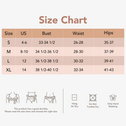 Joyshaper Butt Lift Cami Bodysuit size chart