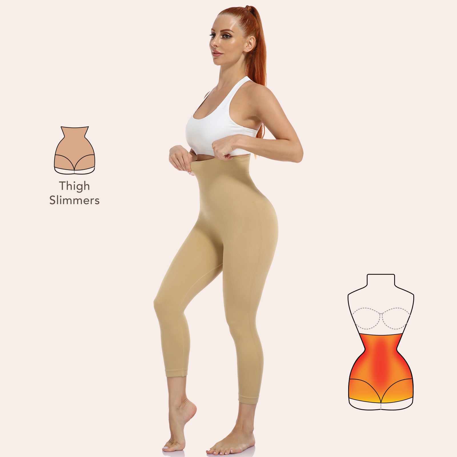 Joyshaper High-Waisted Seamless Leggings