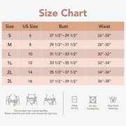 Joyshaper Open Bust Bodysuit shapewear size chart