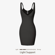 Joyshaper Open Bust Lace Slips Dress black