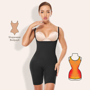 Joyshaper Open Bust Mid-Thigh Seamless Bodysuit