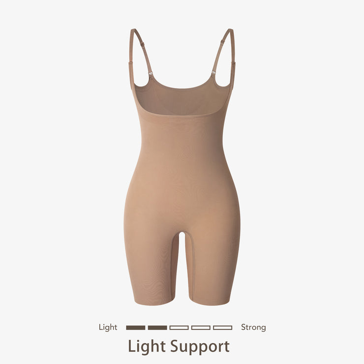 Joyshaper Open Bust Mid-Thigh Seamless Bodysuit