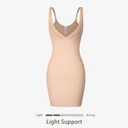 Joyshaper Open Bust Shapewear Slips Dress beige