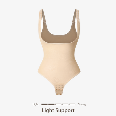 Joyshaper Open Bust Thong Bodysuit beige