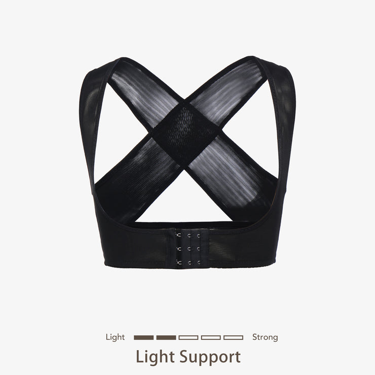 JOYSHAPER X Strap Bra Support for Women Chest Brace Up Posture Corrector  Shapewear Tops Vest, Black, XX-Large : : Clothing, Shoes &  Accessories