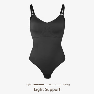 Joyshaper Seamless Cami Thong Bodysuit black