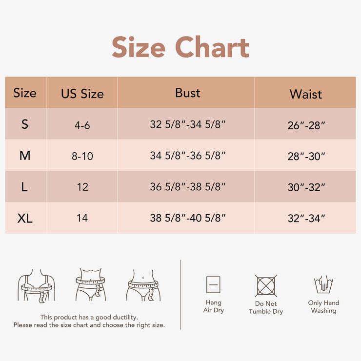Joyshaper Seamless Cami Thong Bodysuit size chart