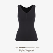 Joyshaper Seamless Tank With Padded Bra black