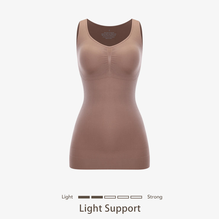Joyshaper Seamless Tank With Padded Bra bronze