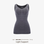 Joyshaper Seamless Tank With Padded Bra gray