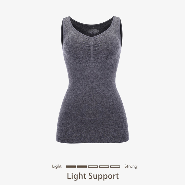 Joyshaper Seamless Tank With Padded Bra gray