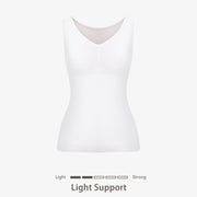 Joyshaper Seamless Tank With Padded Bra white