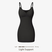 Joyshaper Seamless V-Neck Slips Dress black