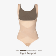 Joyshaper Tummy Control Thong Bodysuit Shapewear beige