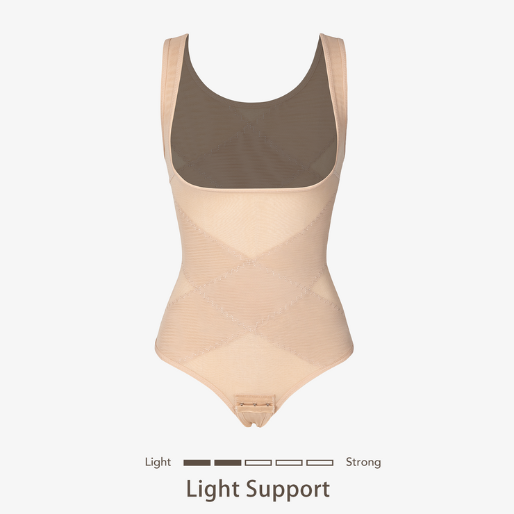 Joyshaper Tummy Control Thong Bodysuit Shapewear beige