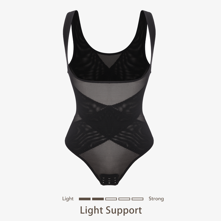 Joyshaper Tummy Control Thong Bodysuit Shapewear black