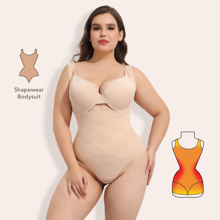 Joyshaper Tummy Control Thong Bodysuit Shapewear